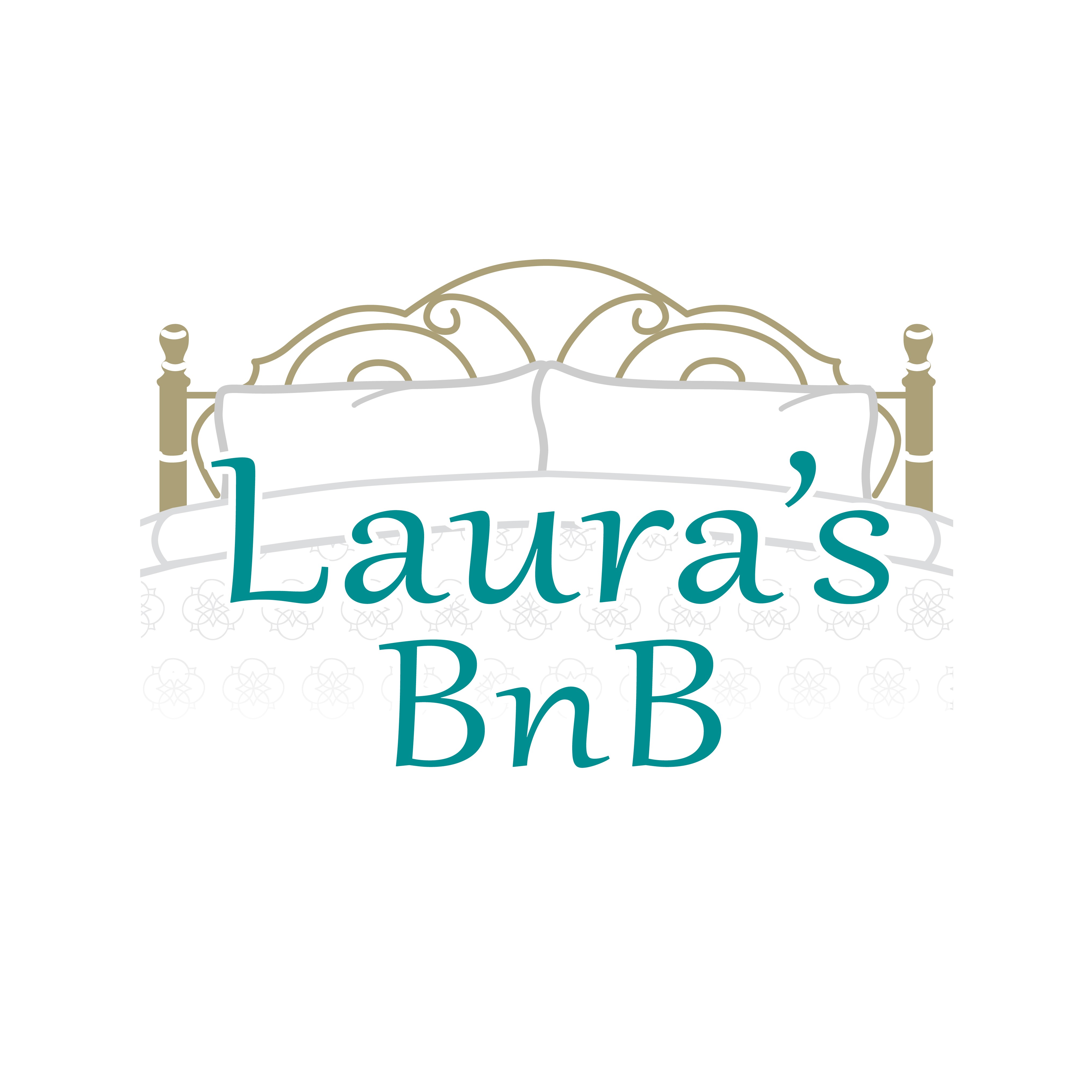 Laura's BnB Logo.  